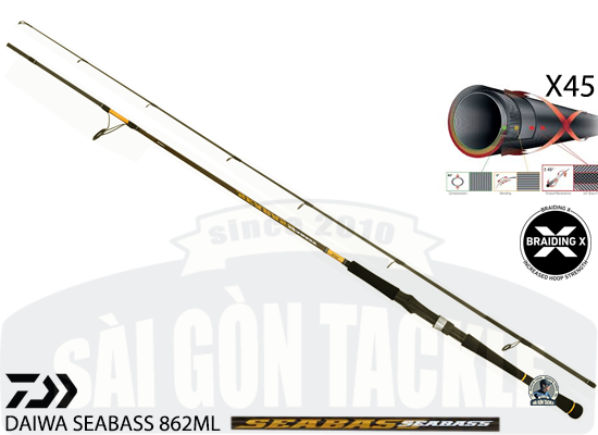 DAIWA SEBASS 862ML ( AUSTRALIA  VERSION )